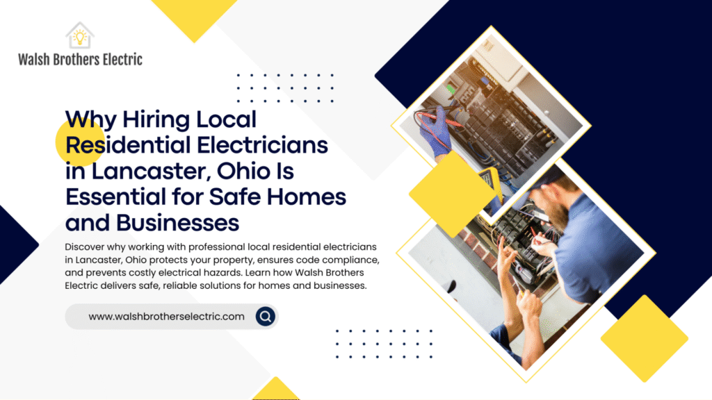 Walsh Brothers Electric Blog Header